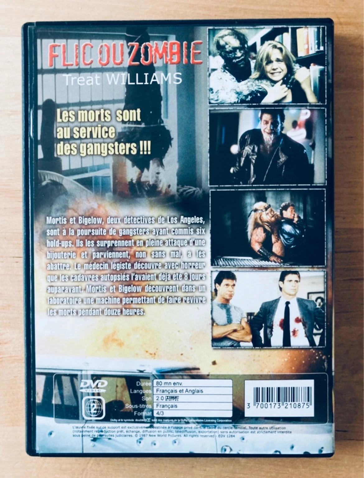 DVD Flic ou zombie. – photo 3